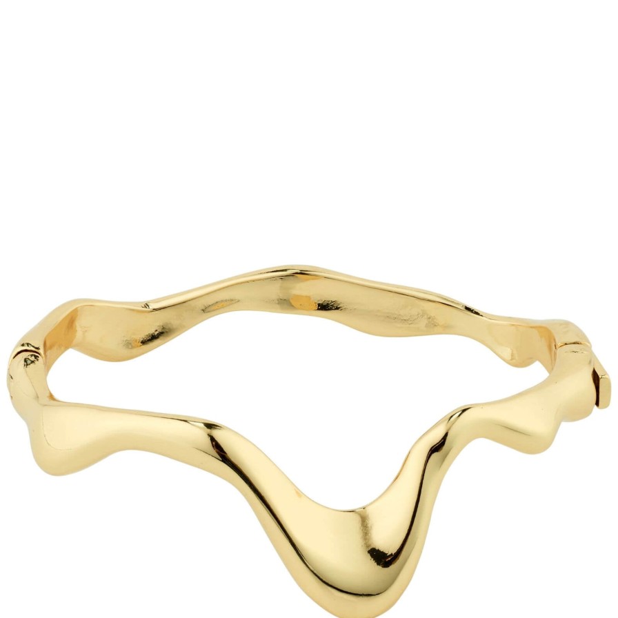 Pilgrim Pilgrim Moon Gold Organic Bangle Hot