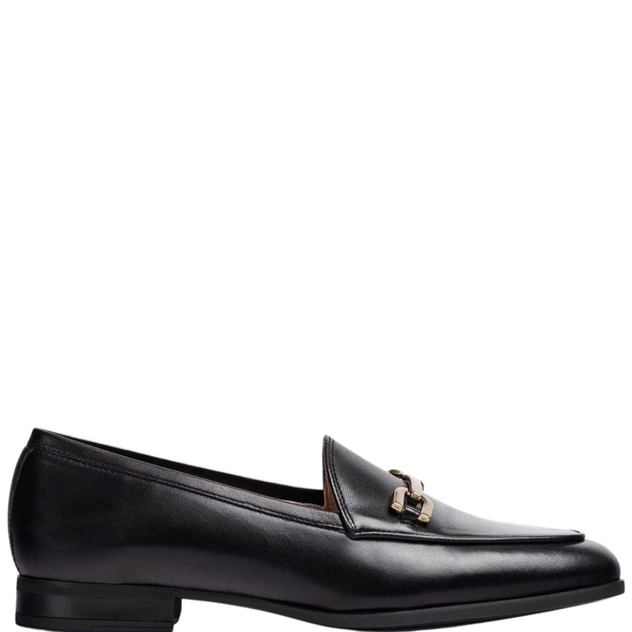 Unisa Unisa Daimiel Black Leather Loafer Shoes Best