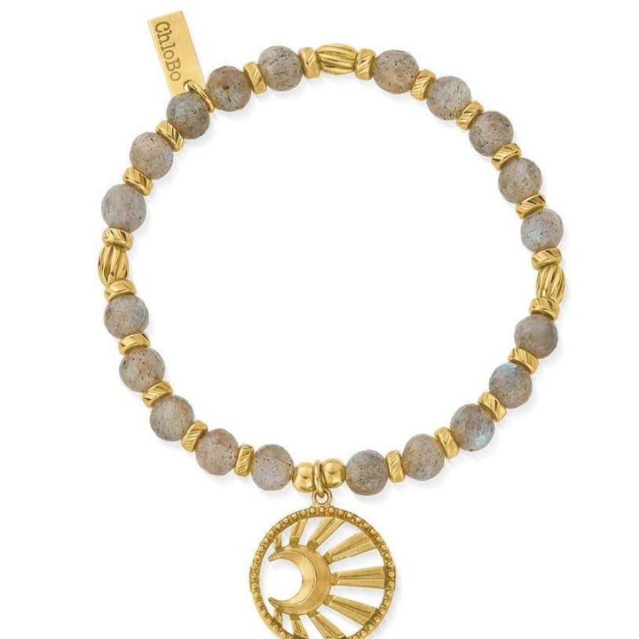 ChloBo Chlobo Moonbeam Bracelet - Gold Online