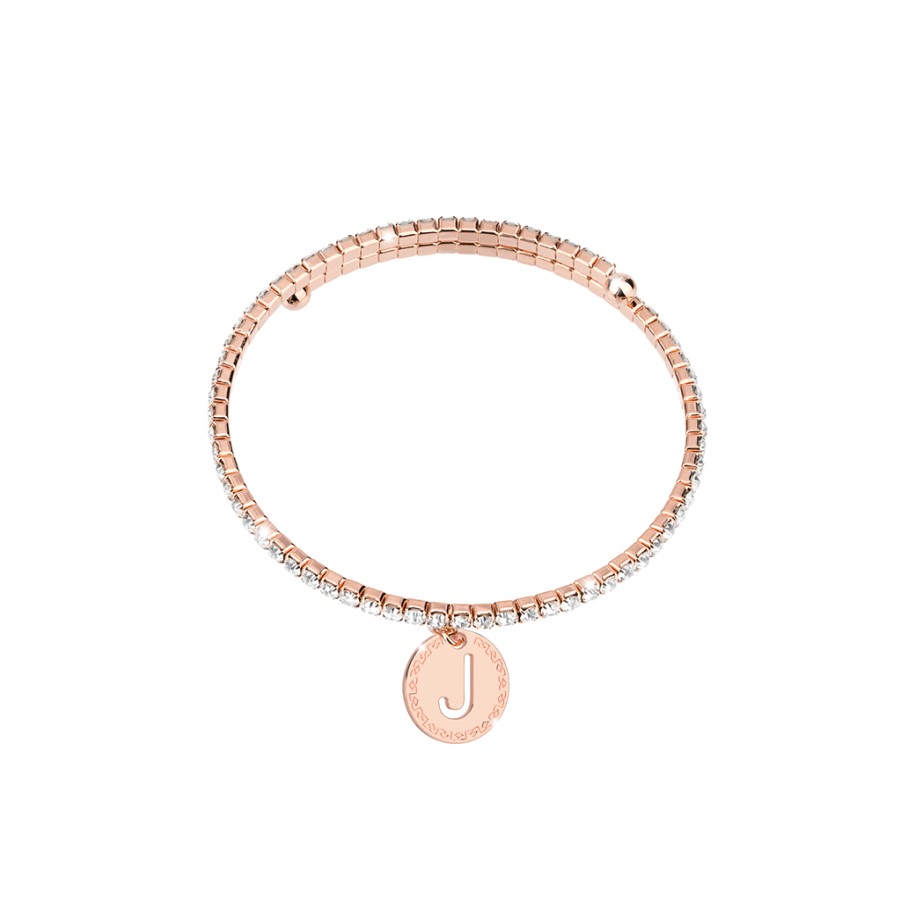 Rebecca My World Rebecca My World Rose Gold Glam Bangle - J Clearance