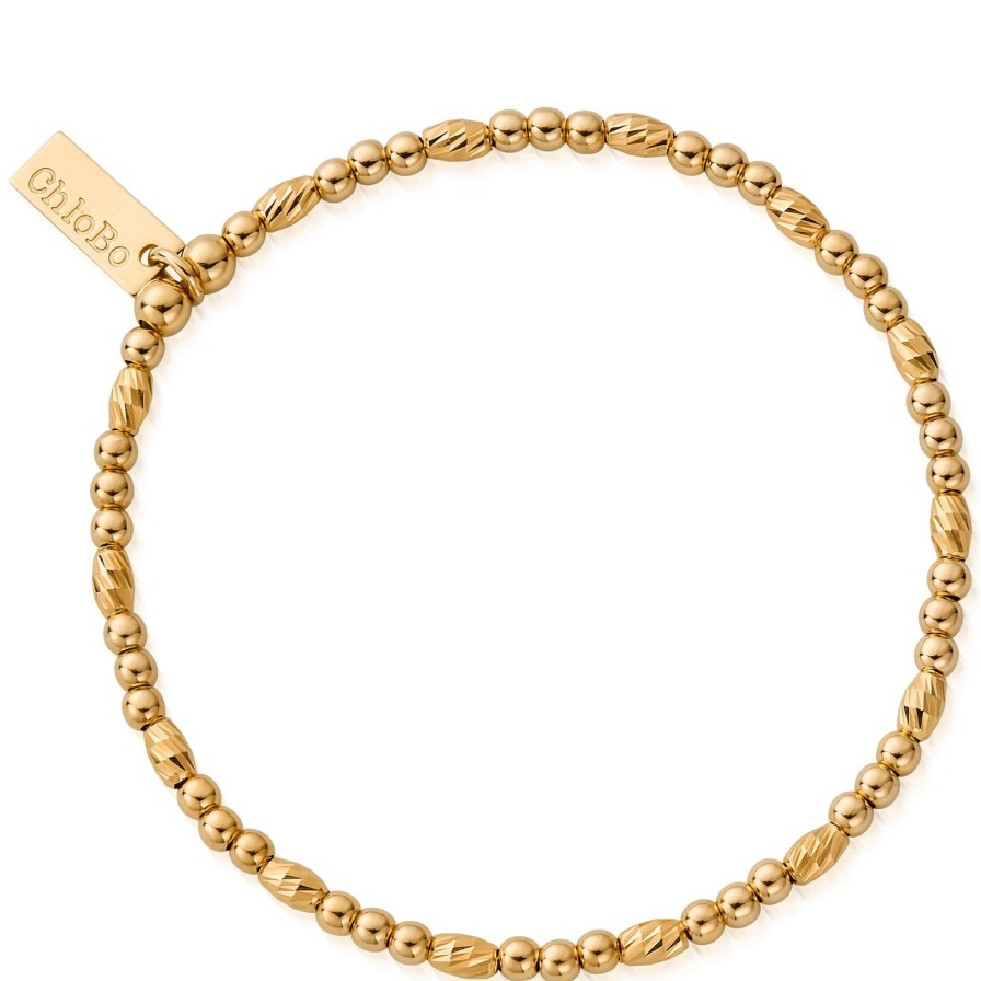 ChloBo Chlobo Dainty Sparkle Bracelet - Gold Online