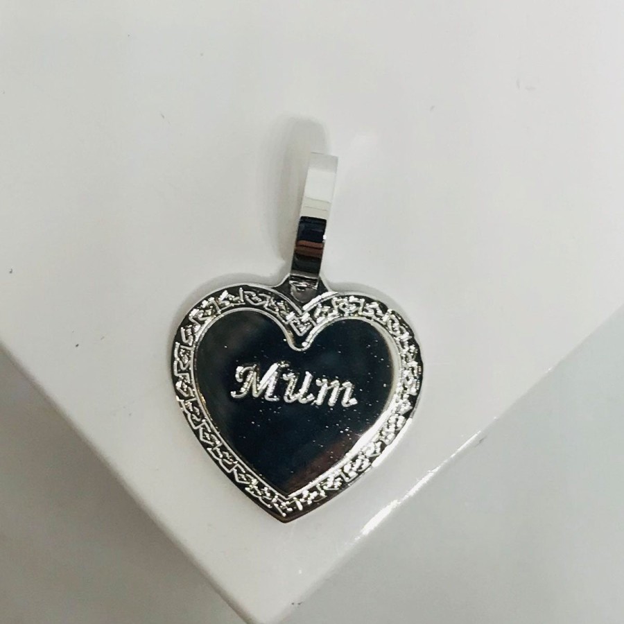 Rebecca My World Rebecca My World Silver Mum Charm Wholesale