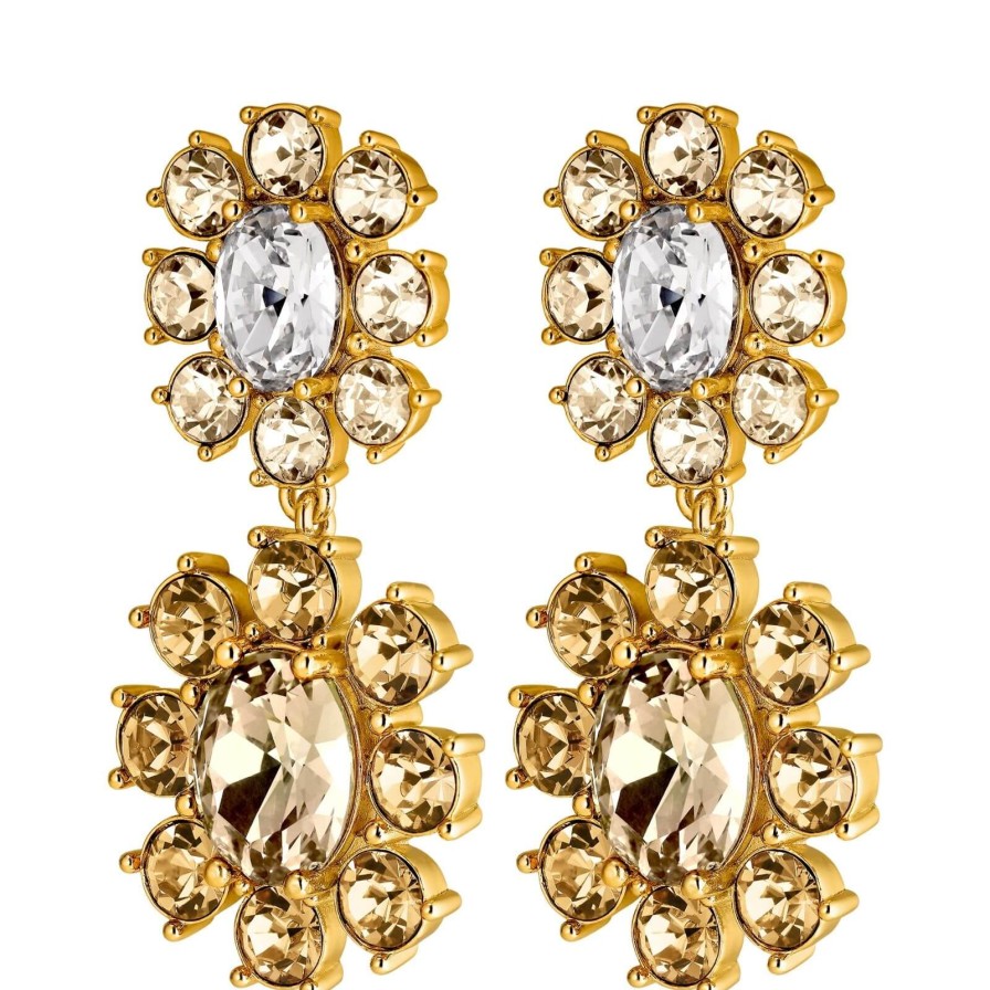 Dyrberg Kern Dyrberg Kern Lina Gold Earrings - Golden Best