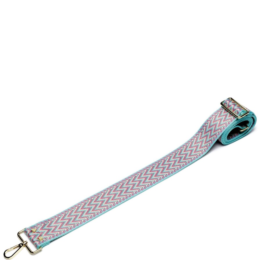 Elie Beaumont Elie Beaumont Bag Strap - Aqua Grecian New