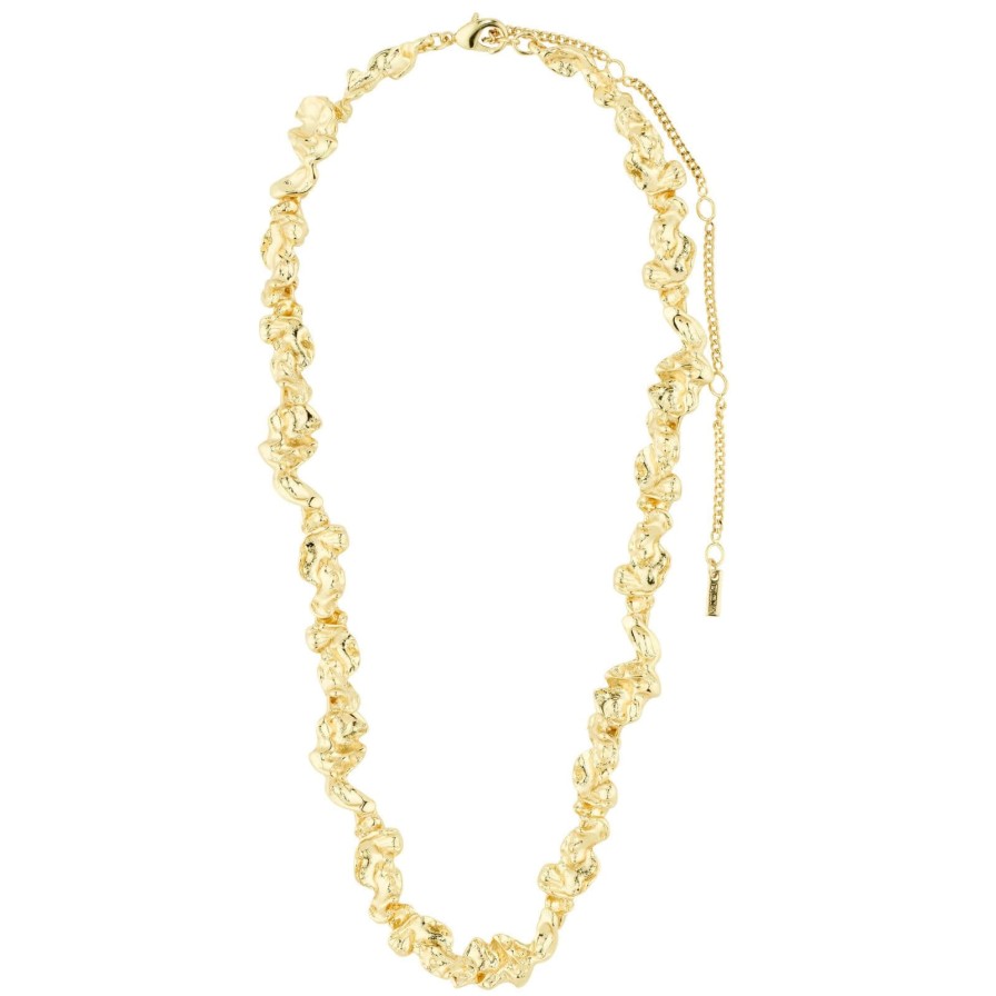 Pilgrim Pilgrim Raelynn Gold Organic Shaped Necklace Best