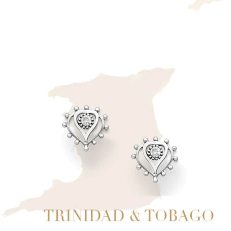 Vurchoo Vurchoo Trinidad Silver Maximalist Stud Earrings Best