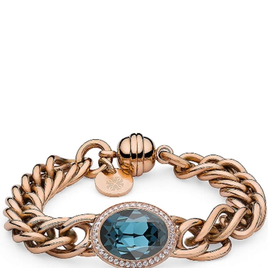 Qudo Qudo Tivola Rose Gold Bracelet - Montana Best