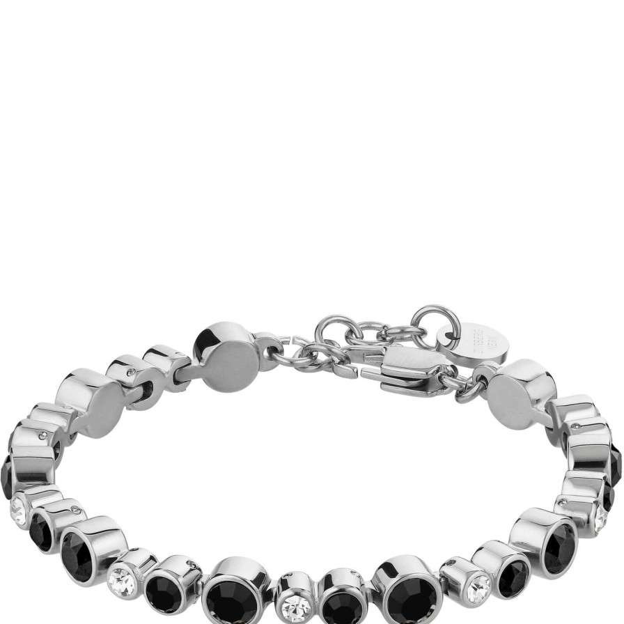 Dyrberg Kern Dyrberg Kern Teresia Silver Bracelet - Black Wholesale