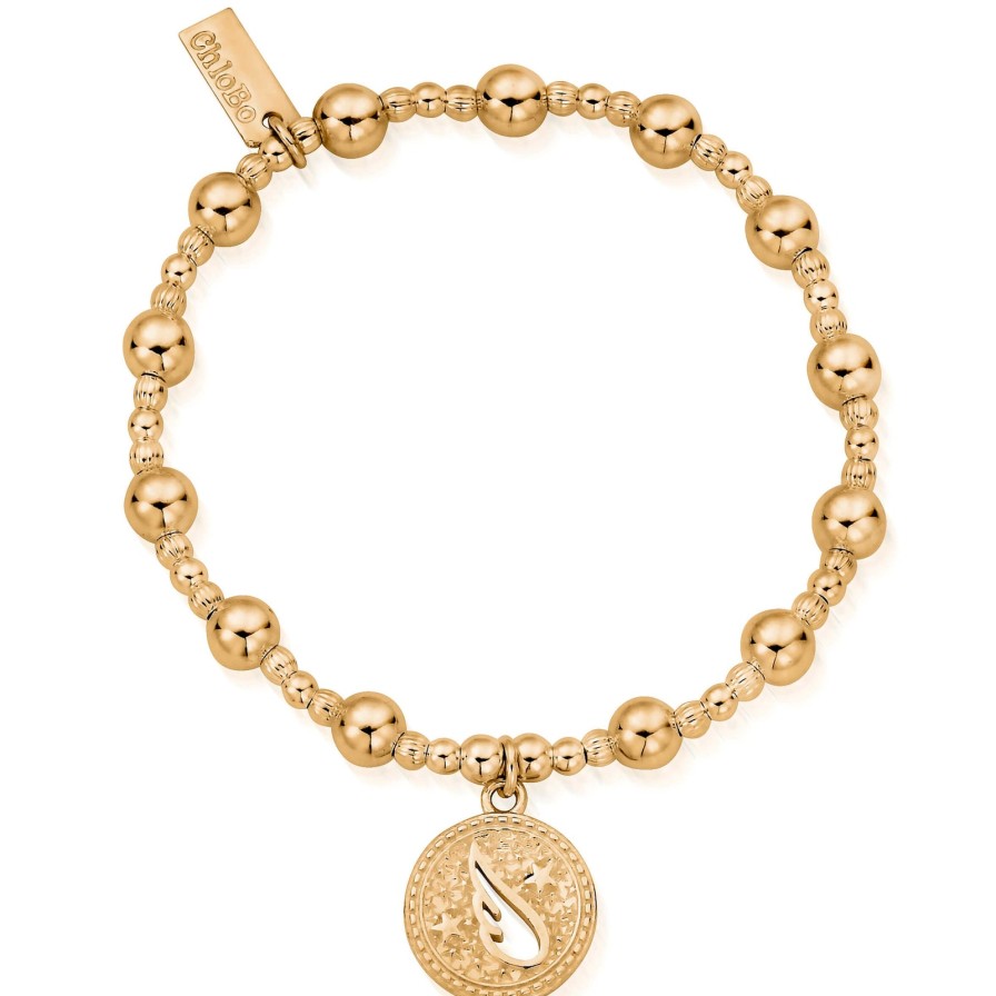 ChloBo Chlobo Wing Of Protection Bracelet - Gold Online