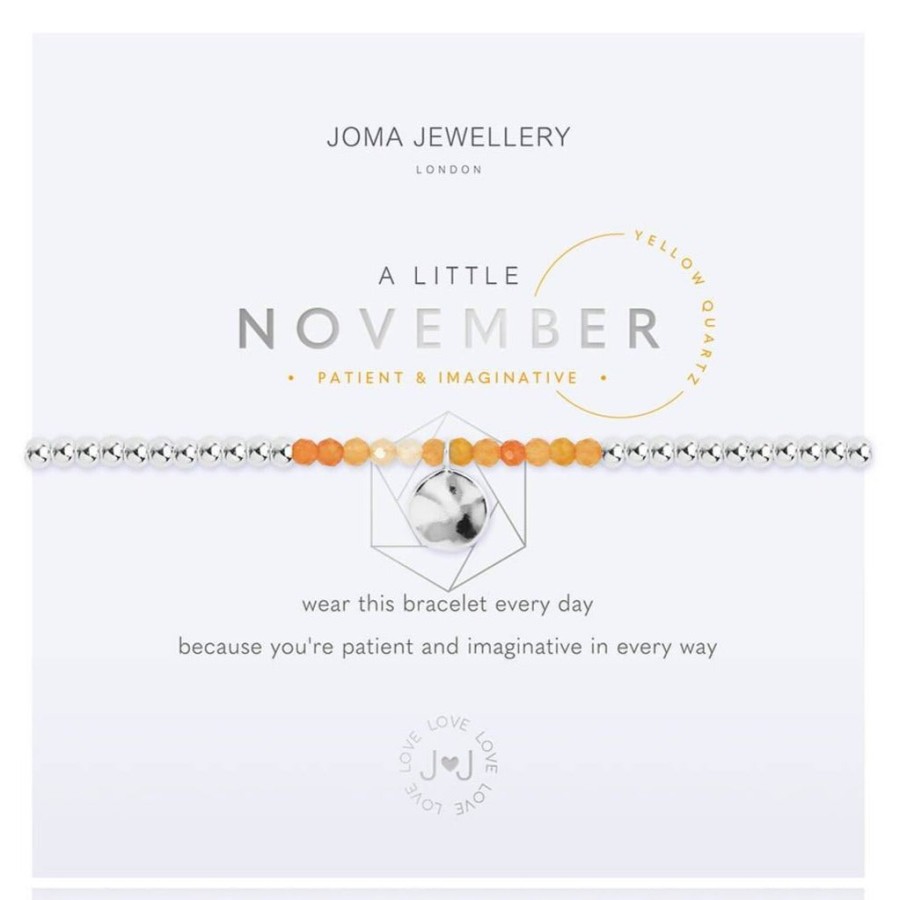 Joma Joma Birthstone Bracelet - November Wholesale