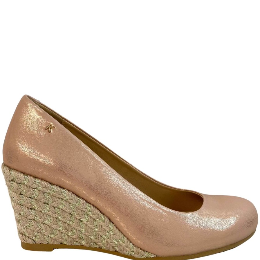 Kate Appleby Kate Appleby Marina Blush Wedge Shoes New