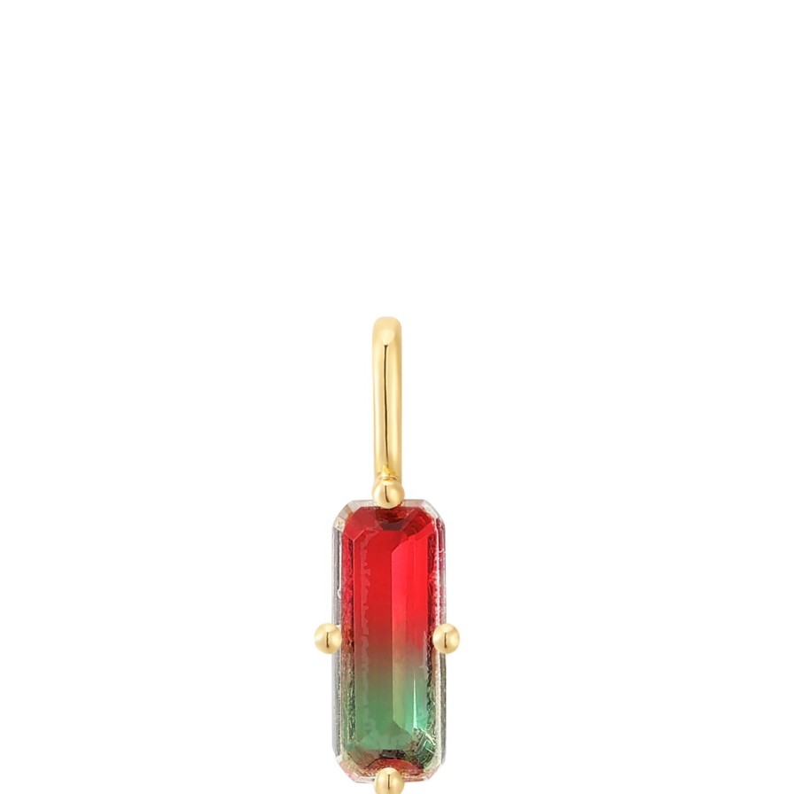 Ania Haie Pop Charm Ania Haie Pop Charms Gold Faceted Red Charm Wholesale