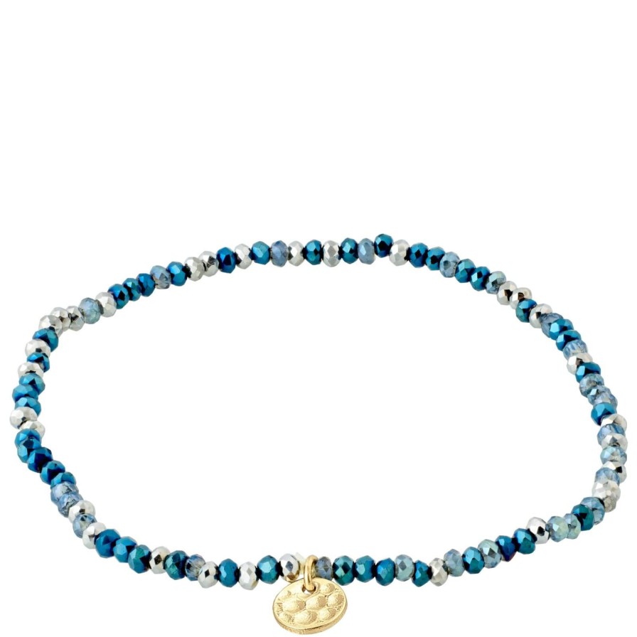 Pilgrim Pilgrim Indie Bracelet - Blue Clearance