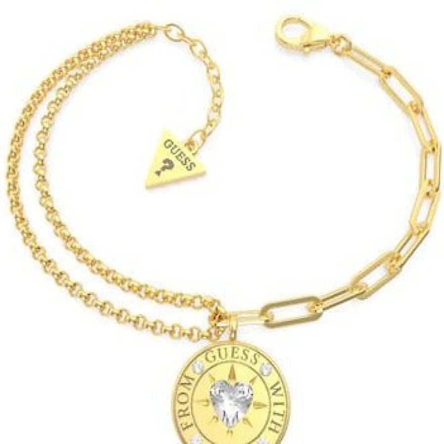 Guess Guess From Guess With Love Gold Bracelet Online