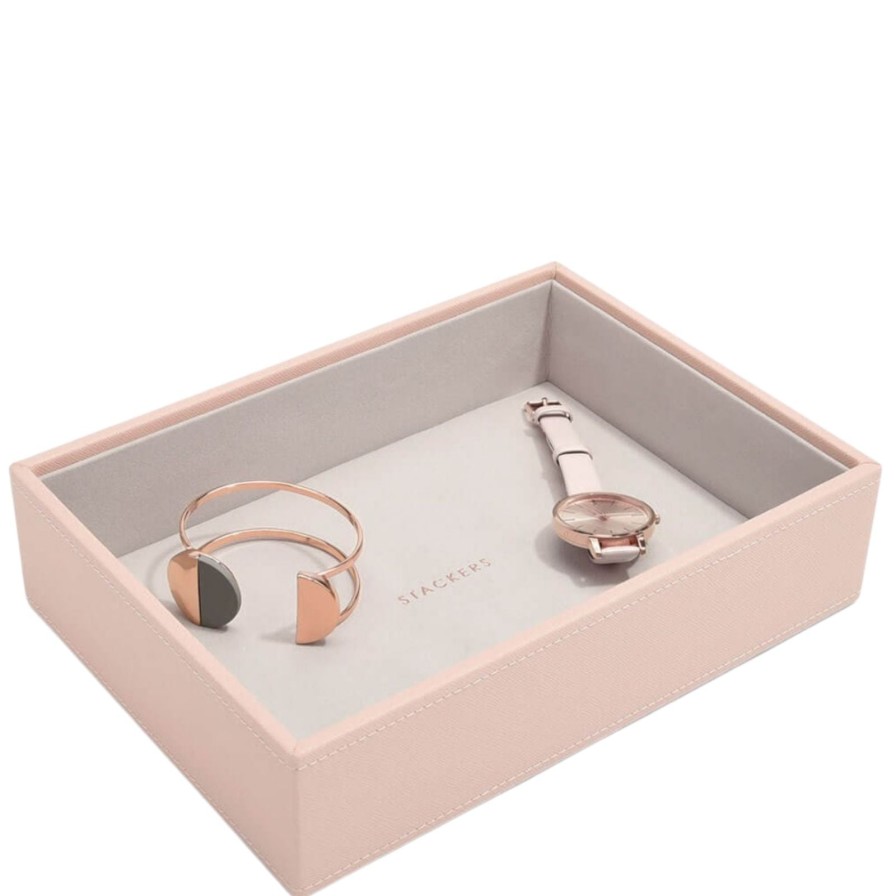 Stackers Stackers Classic Jewellery Box (Watch & Accessory Layer) - Blush Pink Online