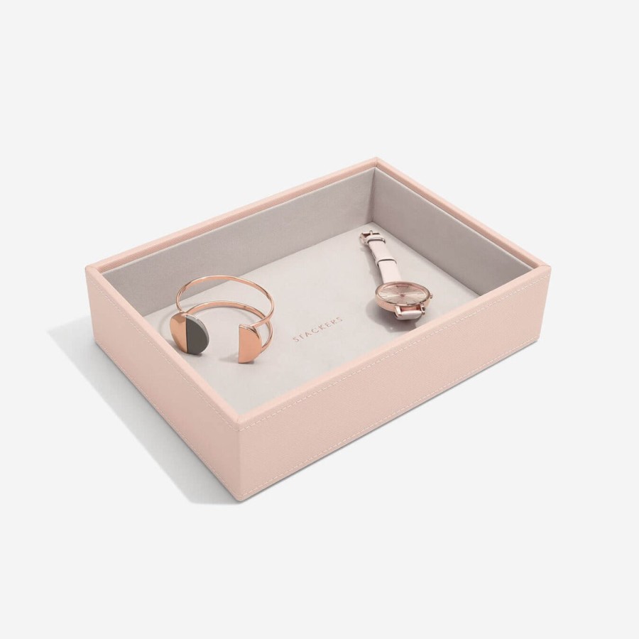 Stackers Stackers Classic Jewellery Box (Watch & Accessory Layer) - Blush Pink Online