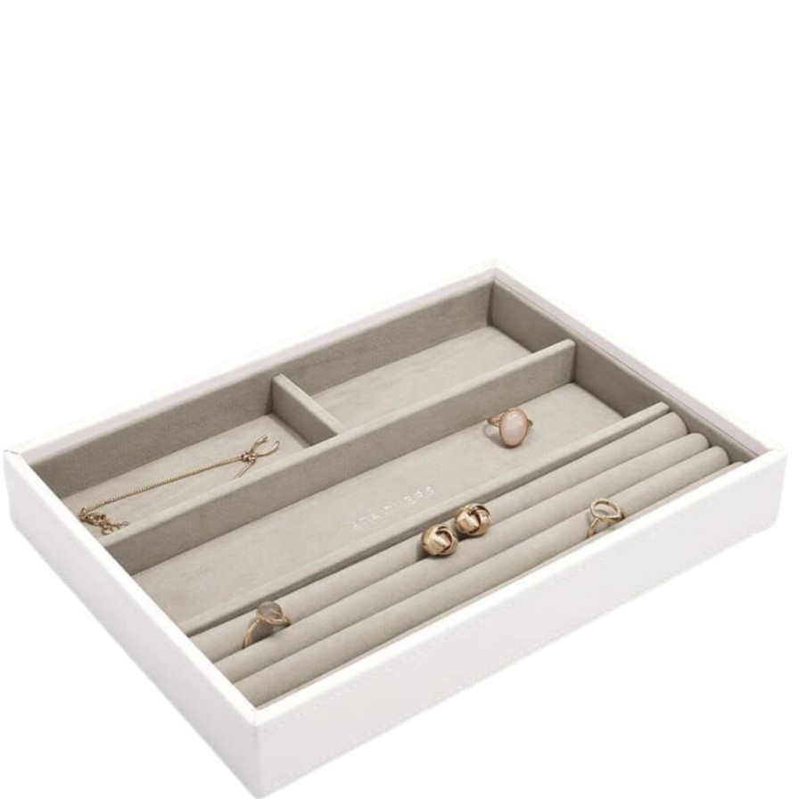 Stackers Stackers Classic Jewellery Box (Ring/Bracelets Layer) - White Online