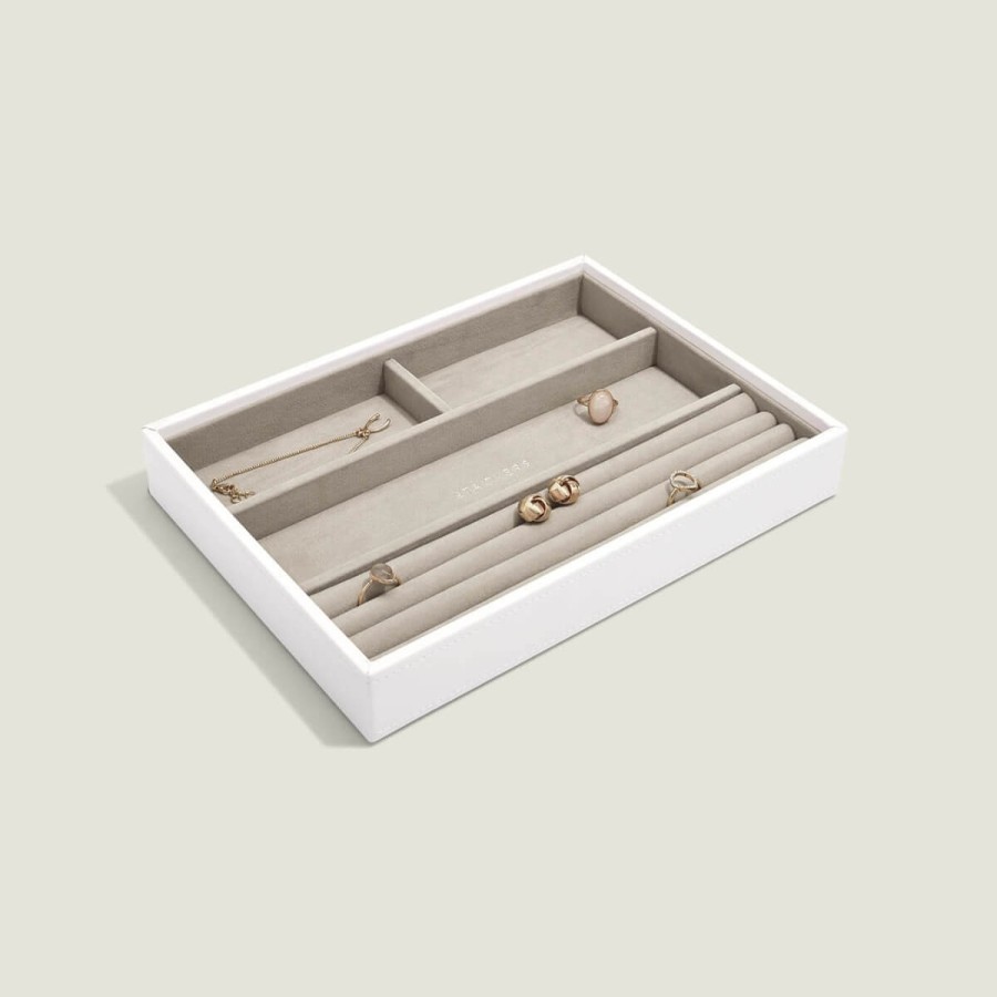 Stackers Stackers Classic Jewellery Box (Ring/Bracelets Layer) - White Online