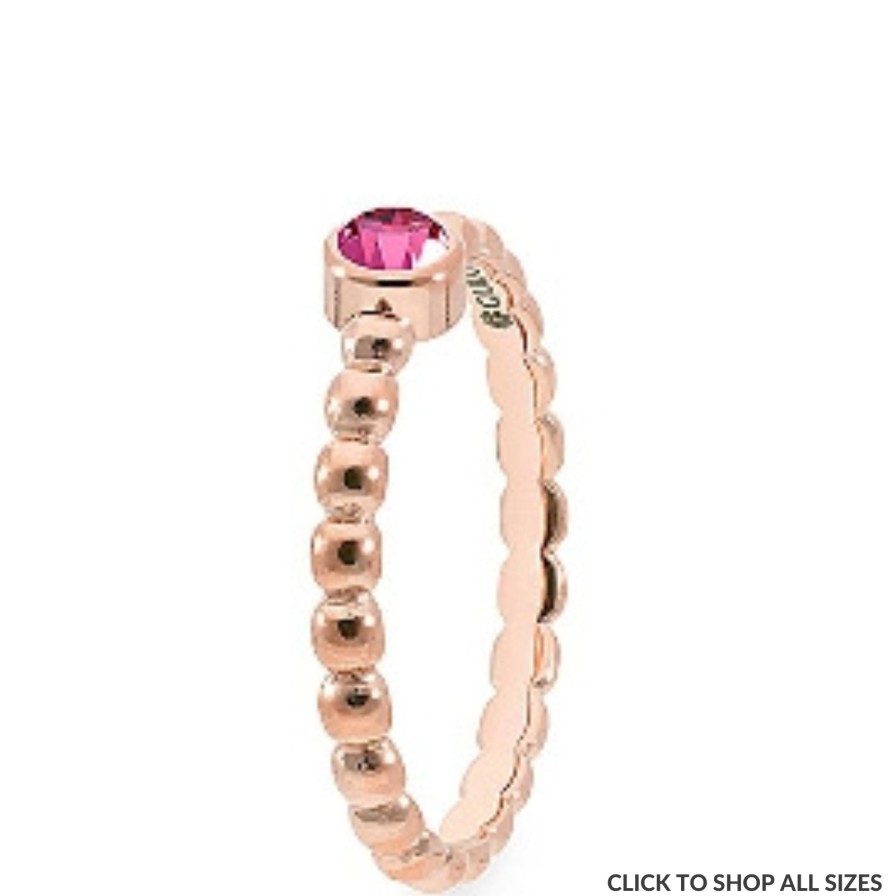 Qudo Qudo Matino Deluxe Rose Gold Ring - Rose Hot