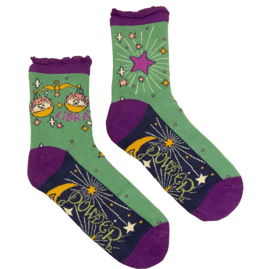 Powder Powder Libra Zodiac Ankle Socks Online