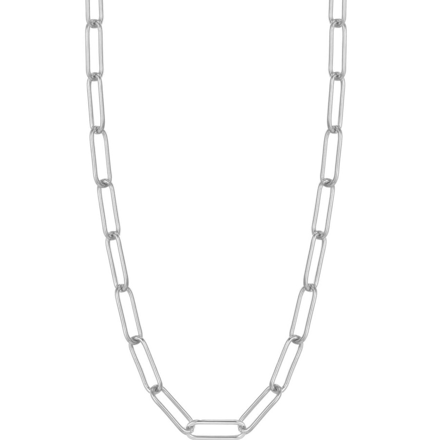 Ania Haie Ania Haie Paperclip Chain Silver Necklace Hot