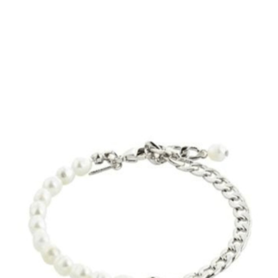 Pilgrim Pilgrim Jola Freshwater Pearl Bracelet - Silver New