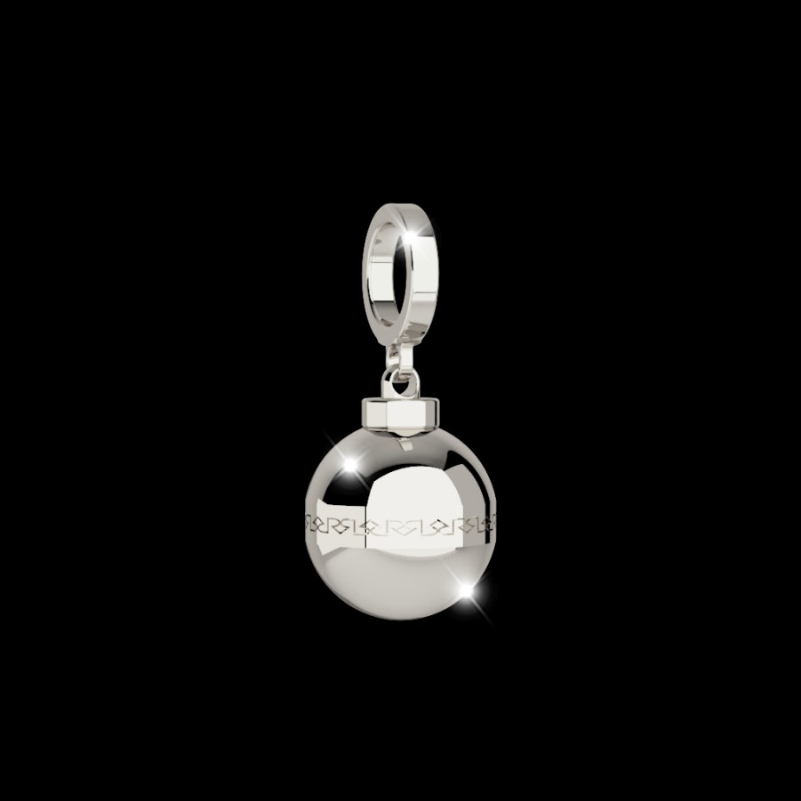 Rebecca My World Rebecca My World Silver Large Smooth Ball Charm Online