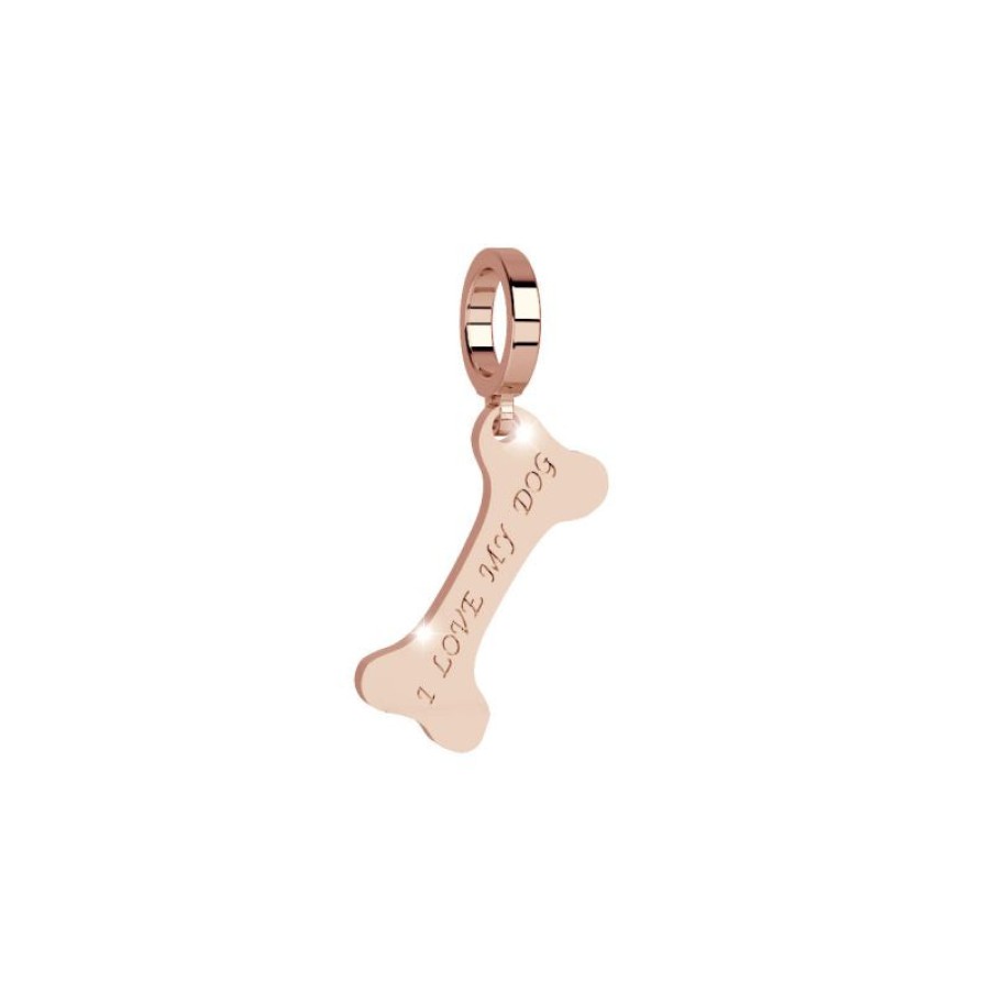 Rebecca My World Rebecca My World Rose Gold Bone Charm Online