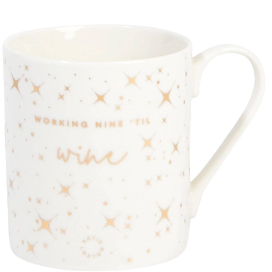 Katie Loxton Katie Loxton 'Working Nine Til Wine' Mug Hot