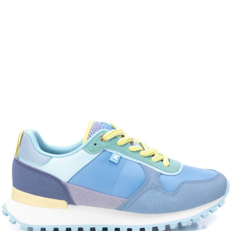 XTI Xti Blue Mix Retro Sneakers Best